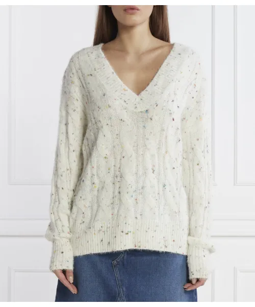 

Свитер Regular fit Desigual, белый