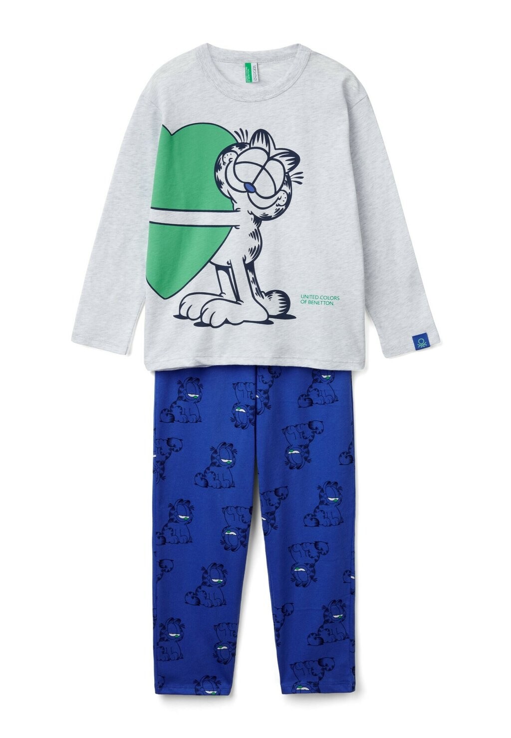 

Пижамный комплект GARFIELD 2024 BY PAWS INC SET United Colors of Benetton, серый