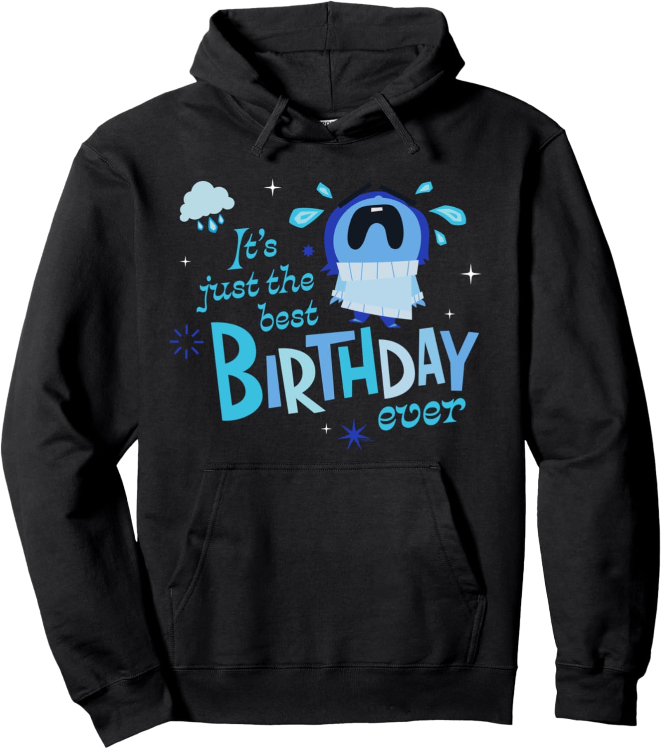 

Худи с надписью «Лучший день рождения в жизни» от Disney и Pixar Disney Pixar, черный