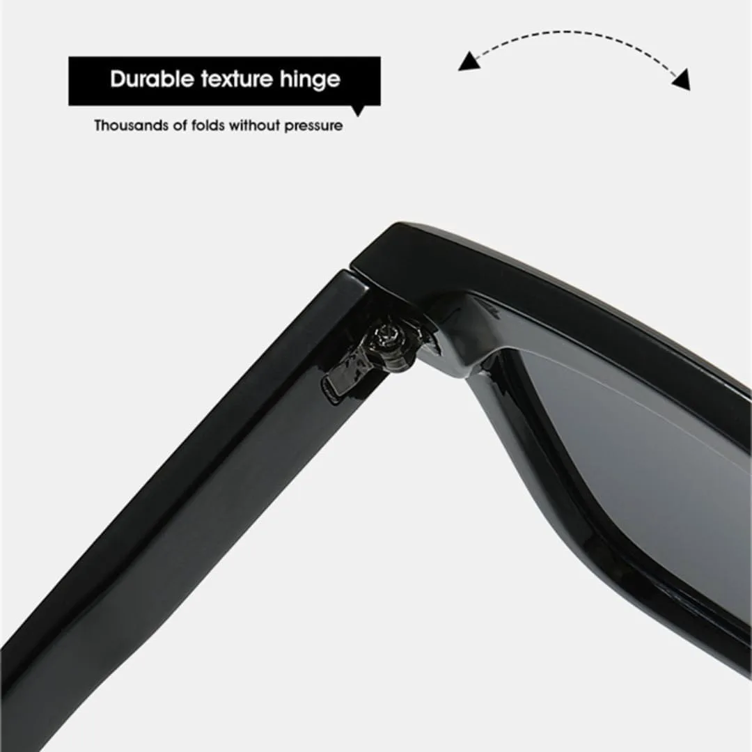 

Солнцезащитные очки с градиентным переходом цвета для женщин и мужчин, винтажные, с заклепками, оливкового цвета, защита от УФ-излучения UV400 UATXTAU, Black Clear