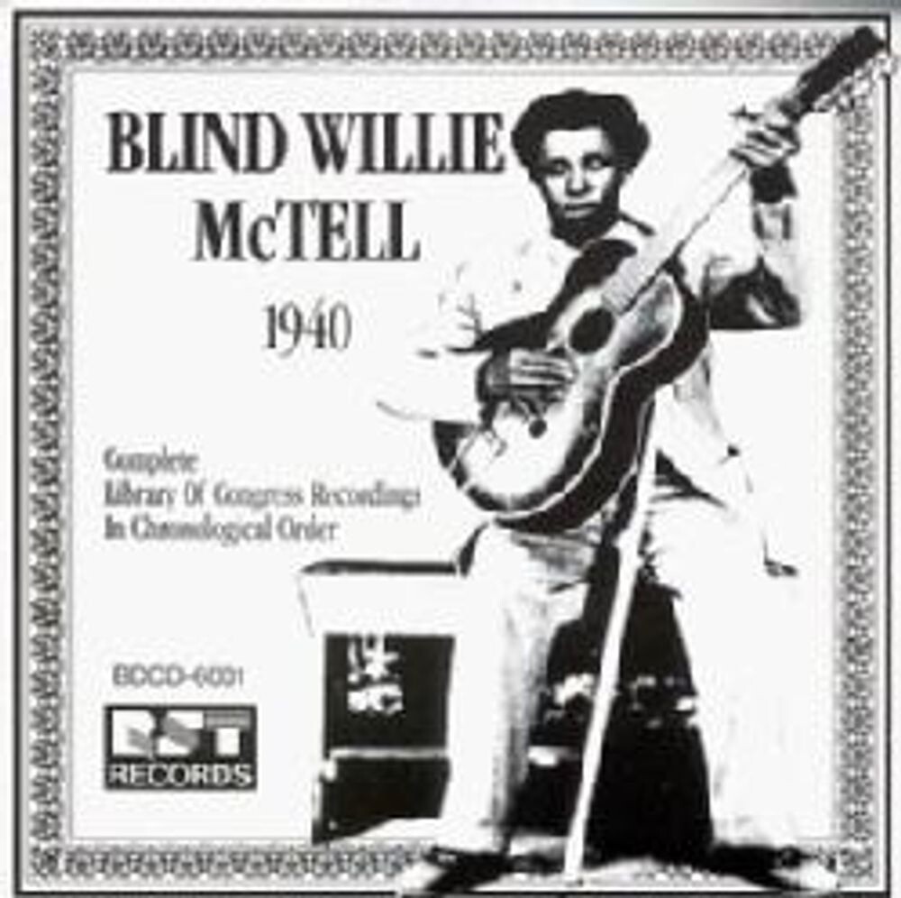 

Диск CD Complete Library of Congress Recordings (1940) - Blind Willie McTell