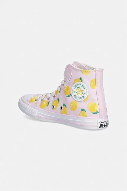 Кеды высокие Chuck Taylor All Star 1V Converse, розовый — фото 3