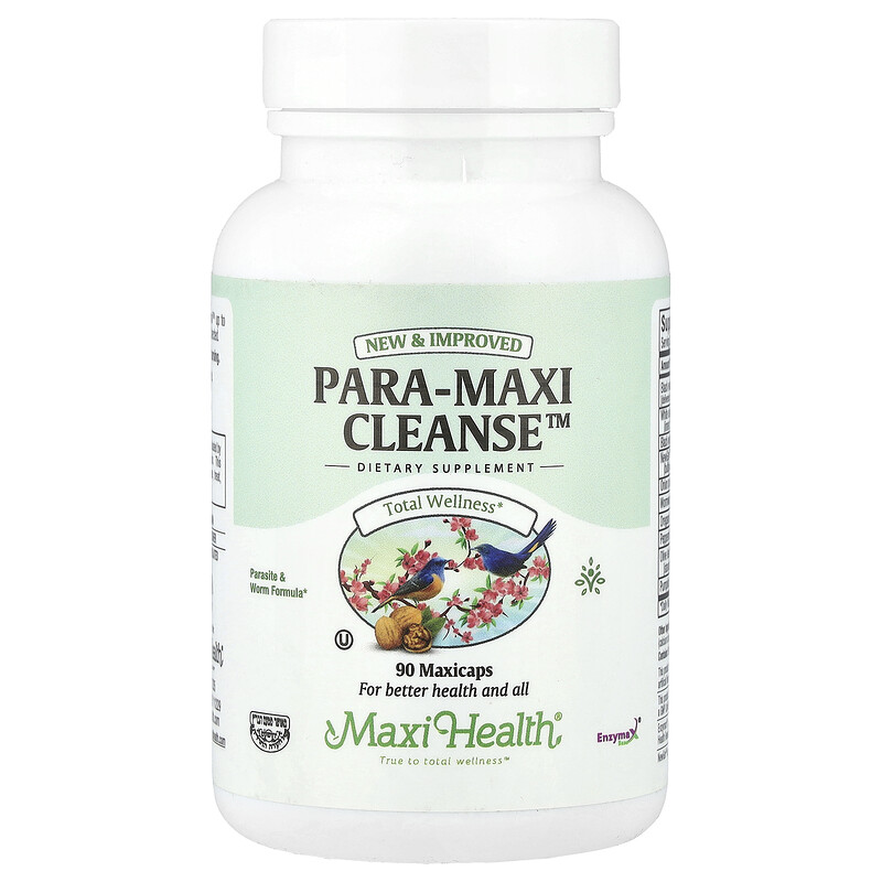 

Maxi Health, Para-Maxi Cleanse , 90 капсул