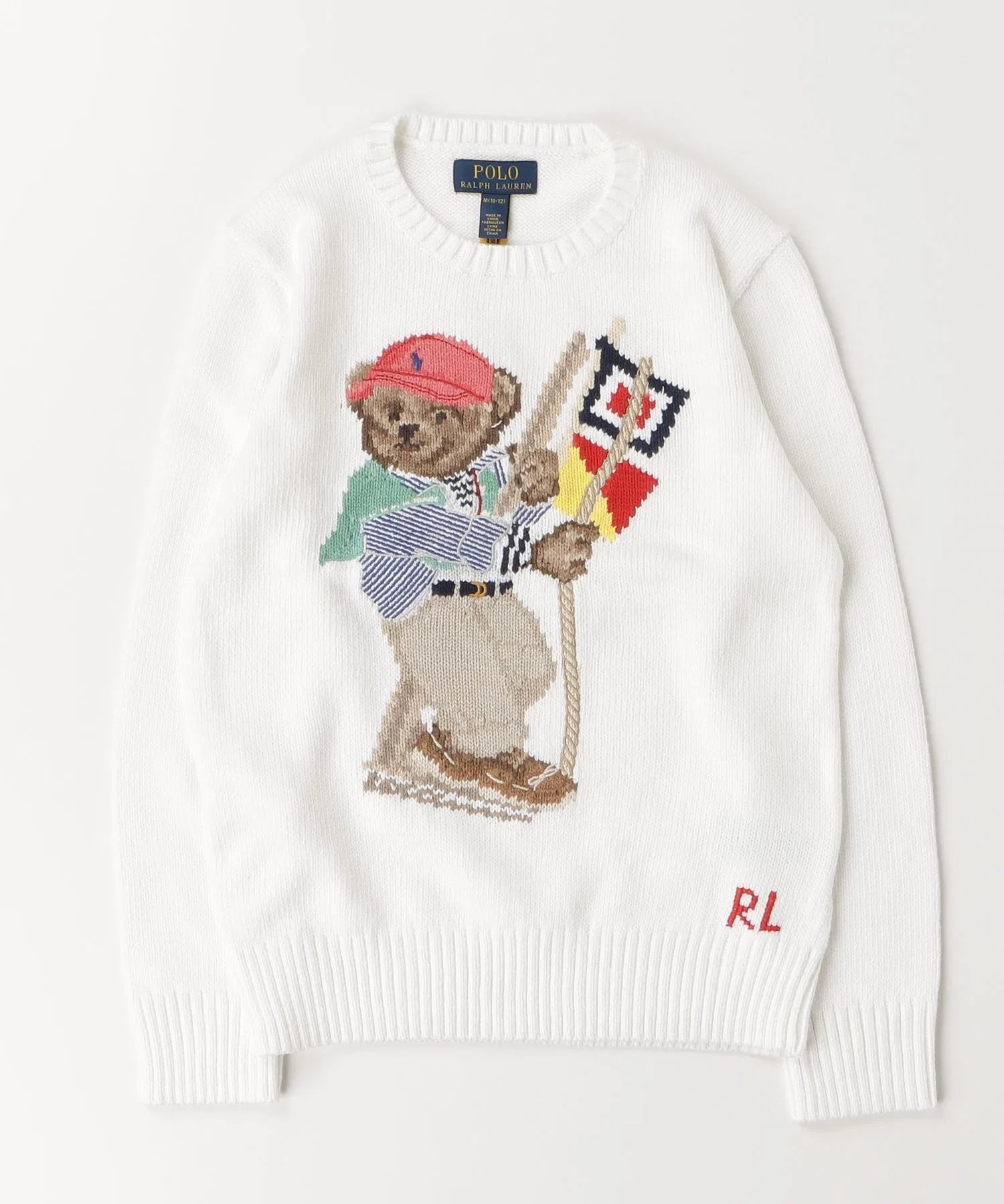 Хлопковый свитер Polo Bear — фото 4