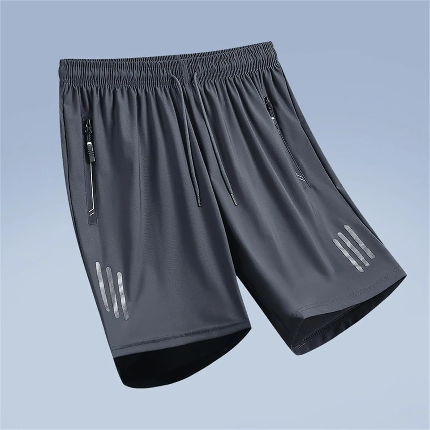 Шорты активные Ice Silk Quick-Dry, Generic, B12 Dark Grey — фото 2
