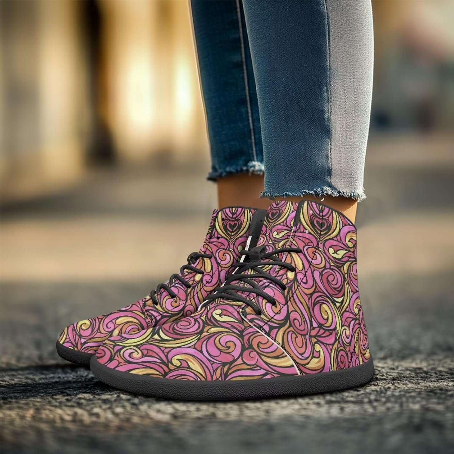 Кроссовки Binienty Fashion Barefoot Flat для мужчин и женщин, розовый — фото 3