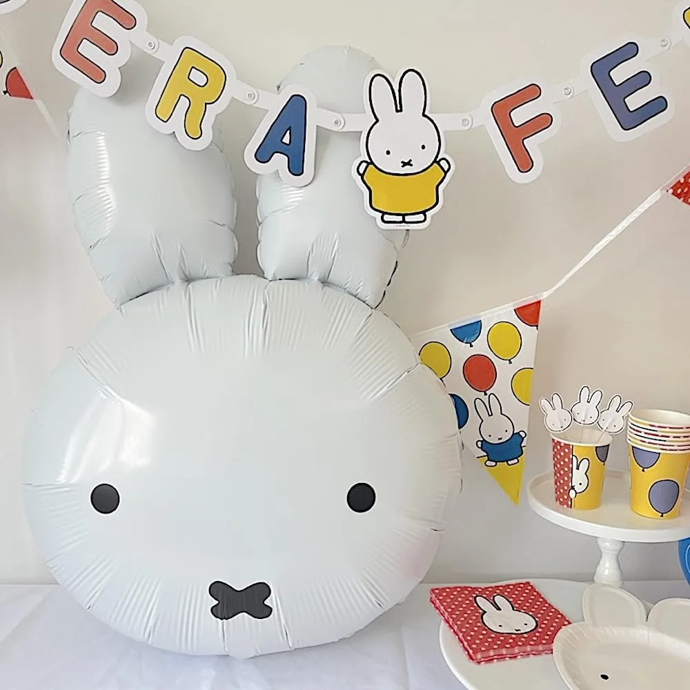 8 чашек * Cute Bunny * для детских дней рождения и вечеринок | 250 мл | картонные праздничные стаканчики бумажные стаканчики детский декор на день рождения кролик пасхальный зайчик Carpeta