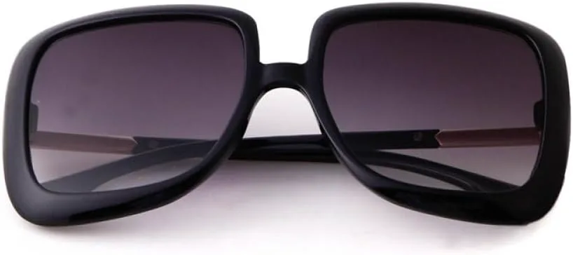 

Винтажные солнцезащитные очки в крупной оправе с защитой от УФ-излучения UV400, стильные солнцезащитные очки для женщин, модные очки MTZJH, C3 Pattern Light Tea