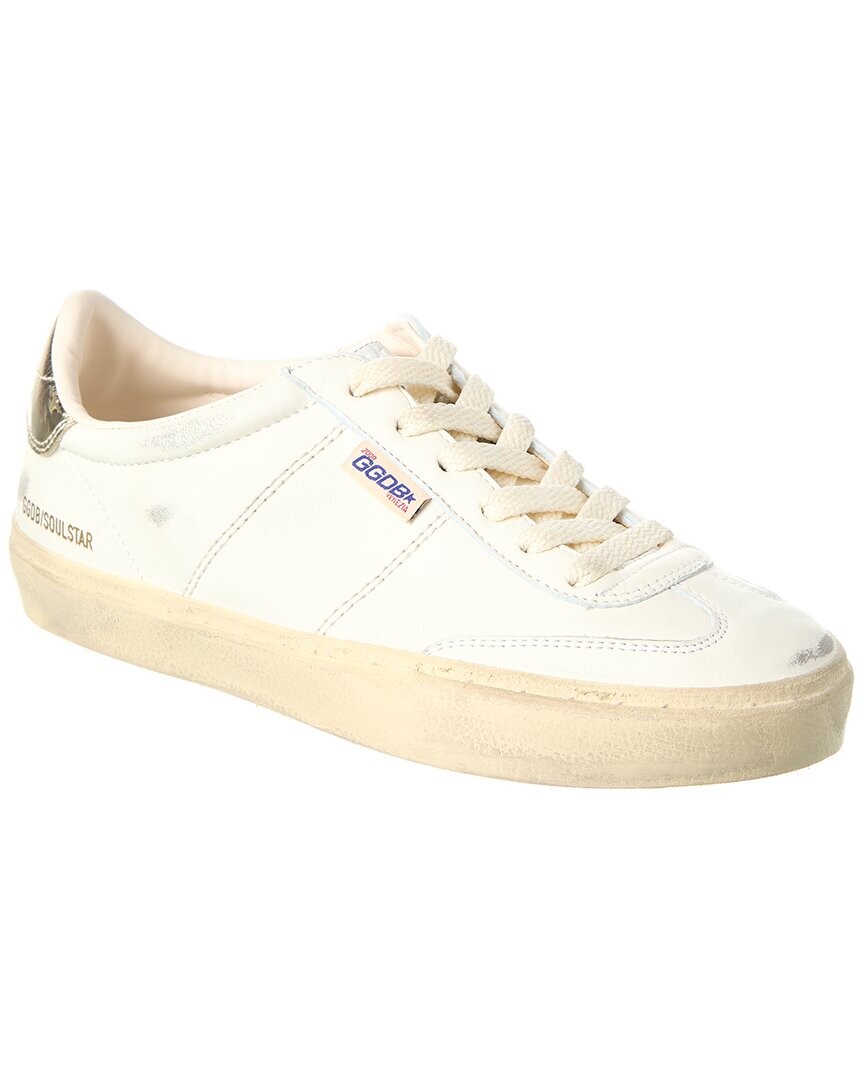 Кожаные кроссовки Golden Goose Soul-Star, белый — фото 3