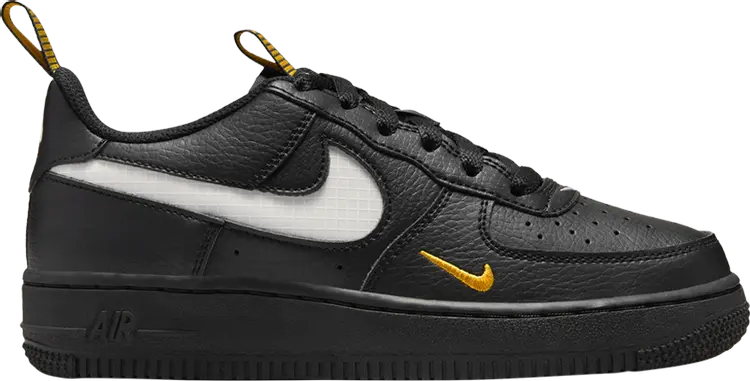 

Кроссовки Air Force 1 LV8 GS 'Black University Gold', черный