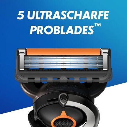 Мужская бритва для влажной уборки Proglide + 10 лезвий с 5 лезвиями, подарок для мужчин, Gillette — фото 3