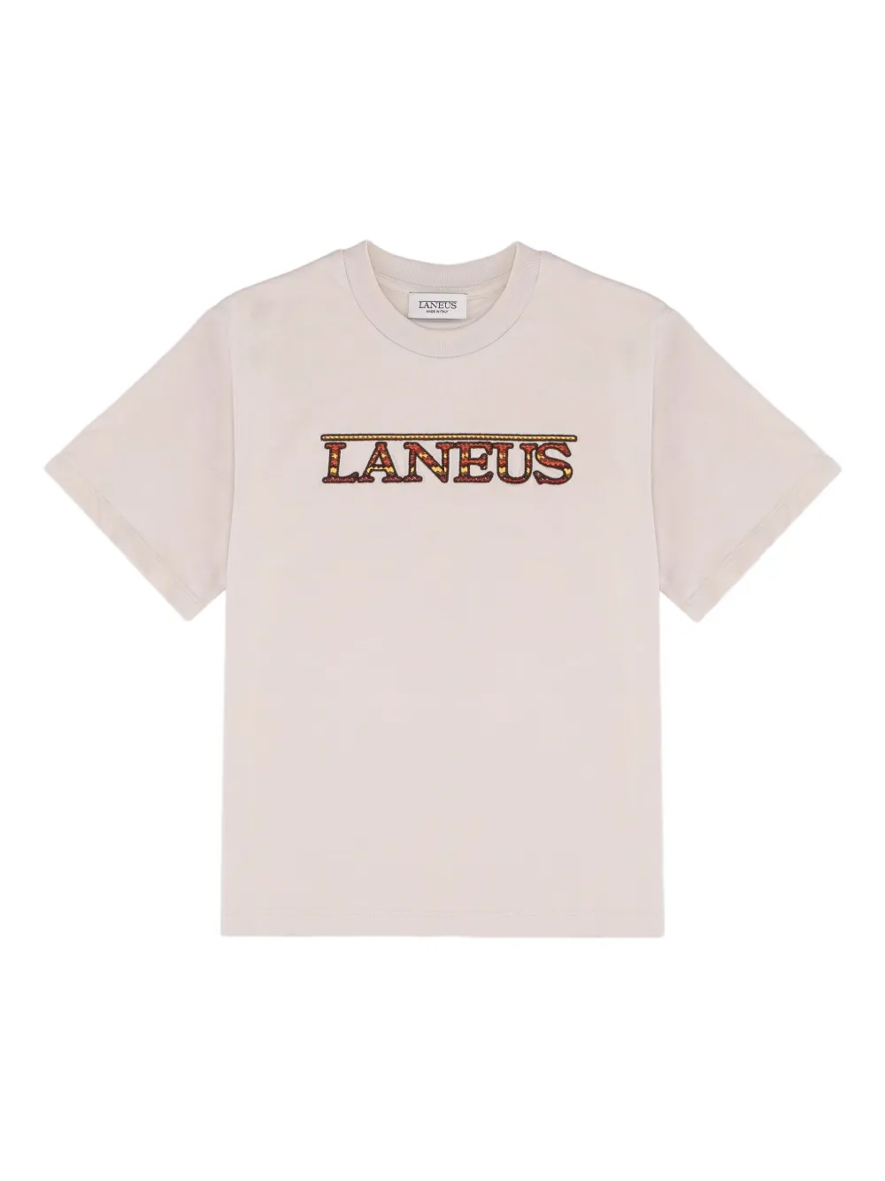 

Футболка из джерси с вышитым логотипом Laneus, нейтральный