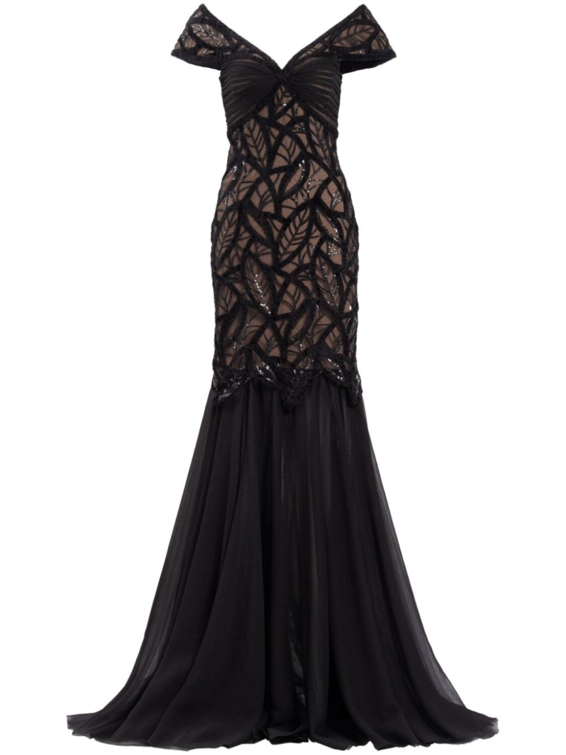 

Платье Opalie Tadashi Shoji, черный
