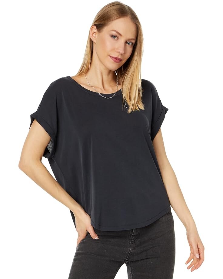 

Футболка Lucky Brand Sandwash Dolman, цвет Lucky Black