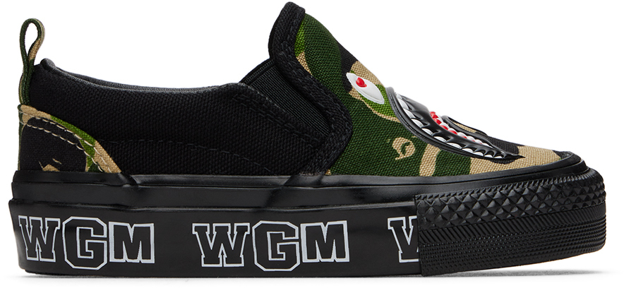 

Детские и черные кроссовки Abc Camo Shark BAPE