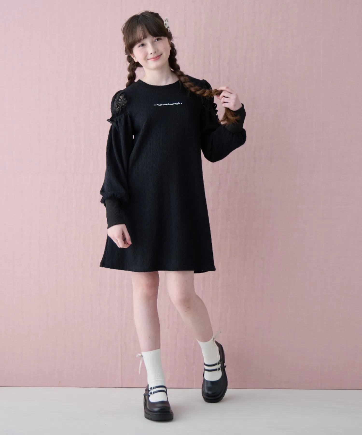 Детское платье Amourire girl с рукавами из тюля — фото 3