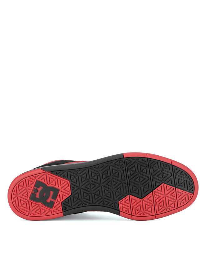 Кроссовки DC CURE HI TOP ADYS400072-XKKR Negro, красный/черный — фото 4