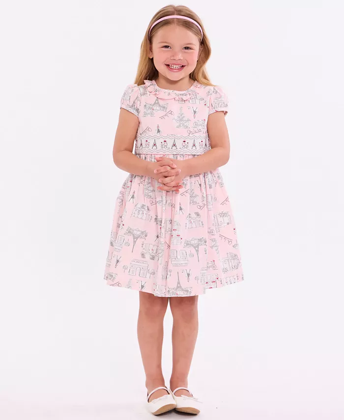 

Платье для малышек и девочек Paris с буфами Bonnie Jean