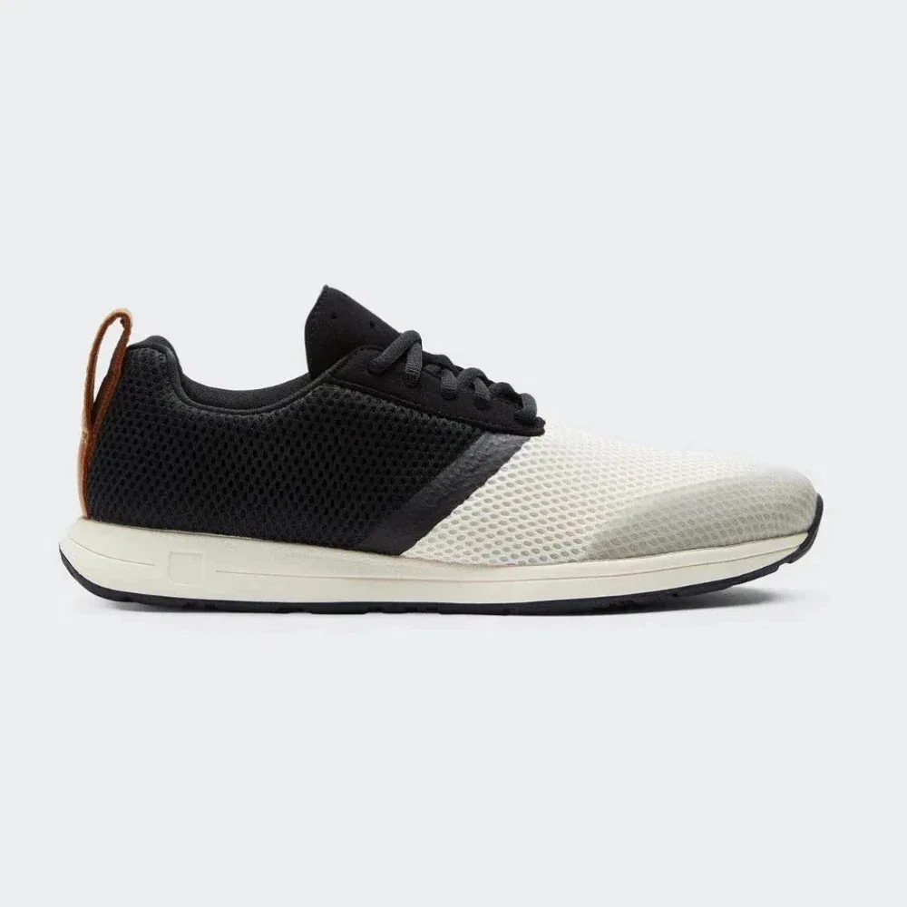 Мужские кроссовки для бега York Athletics Mfg The Henry Sneaker, цвет слоновая кость, черный, ZAP2297 — фото 3