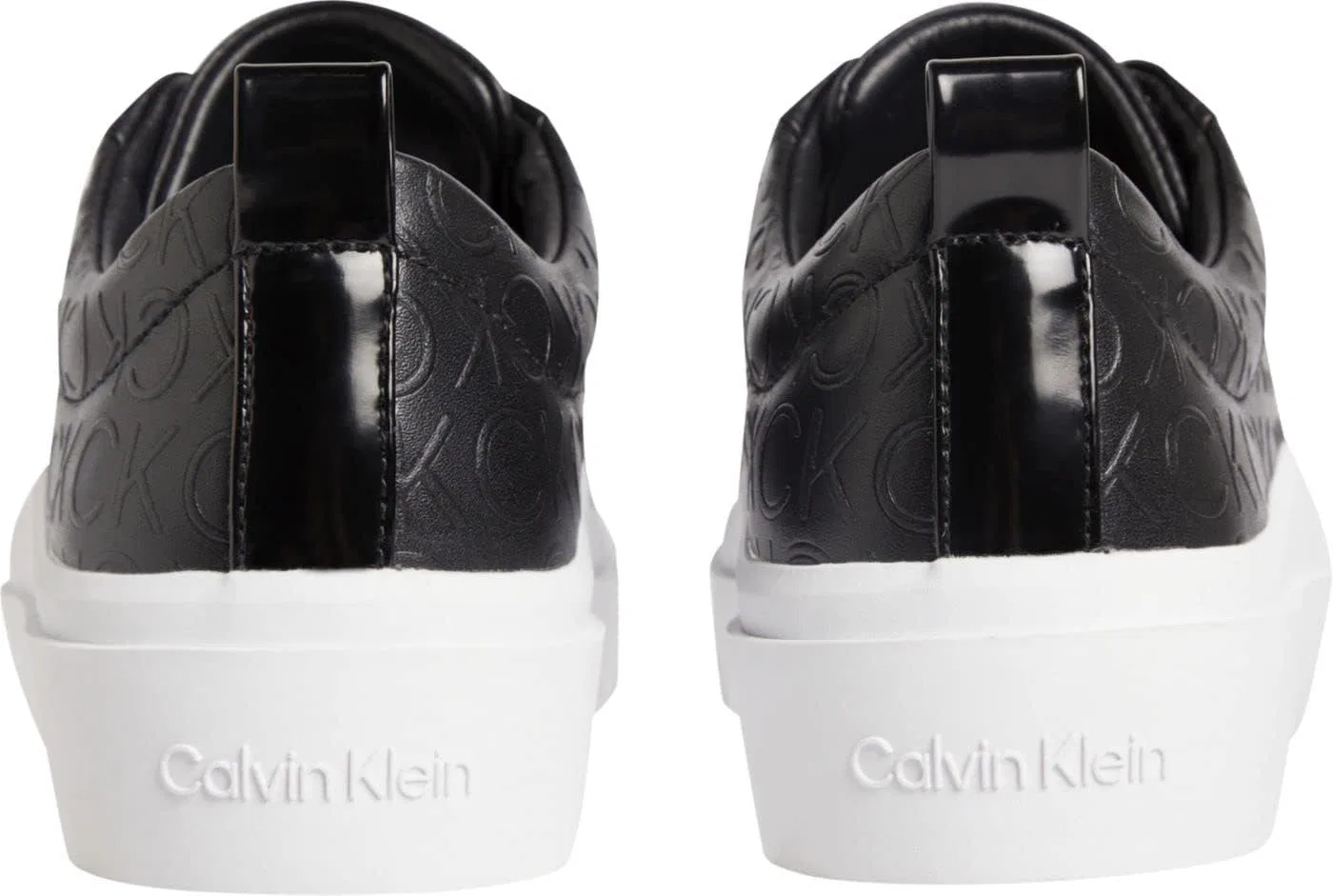 Женские кроссовки Calvin Klein HW0HW01328 с завышенной подошвой и шнуровкой Cupsole Wave, Bax — фото 3