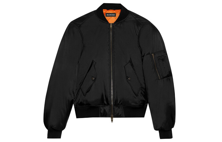 

Бомбер мужской Balenciaga на молнии, черный