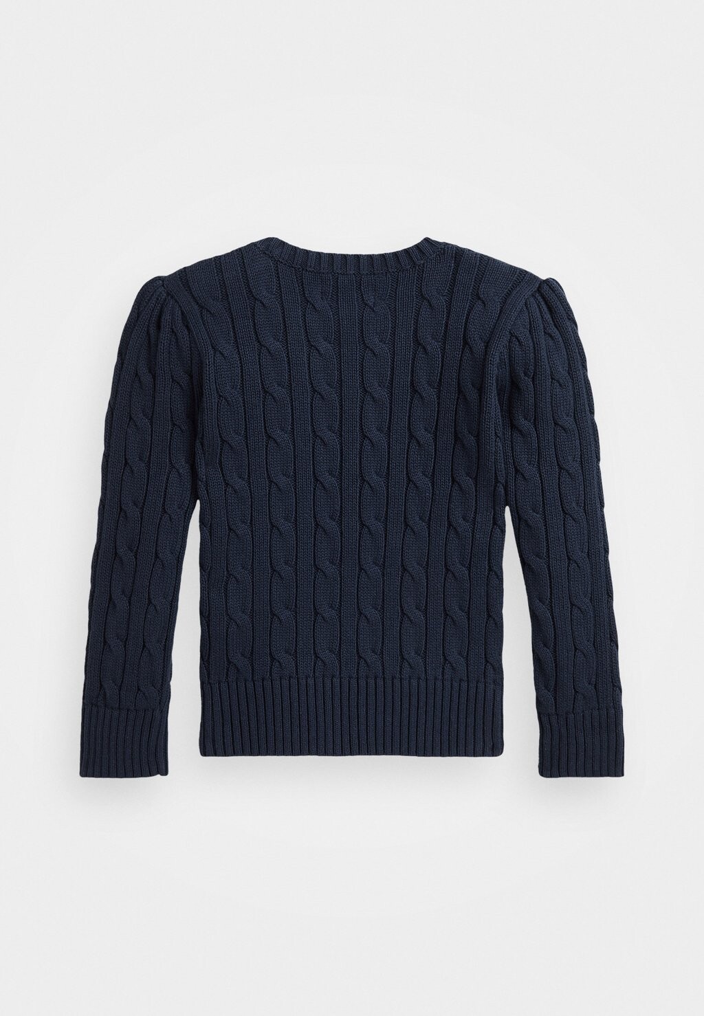 

Вязаный свитер CABLE-KNIT COTTON JUMPER Ralph Lauren, темно-синий