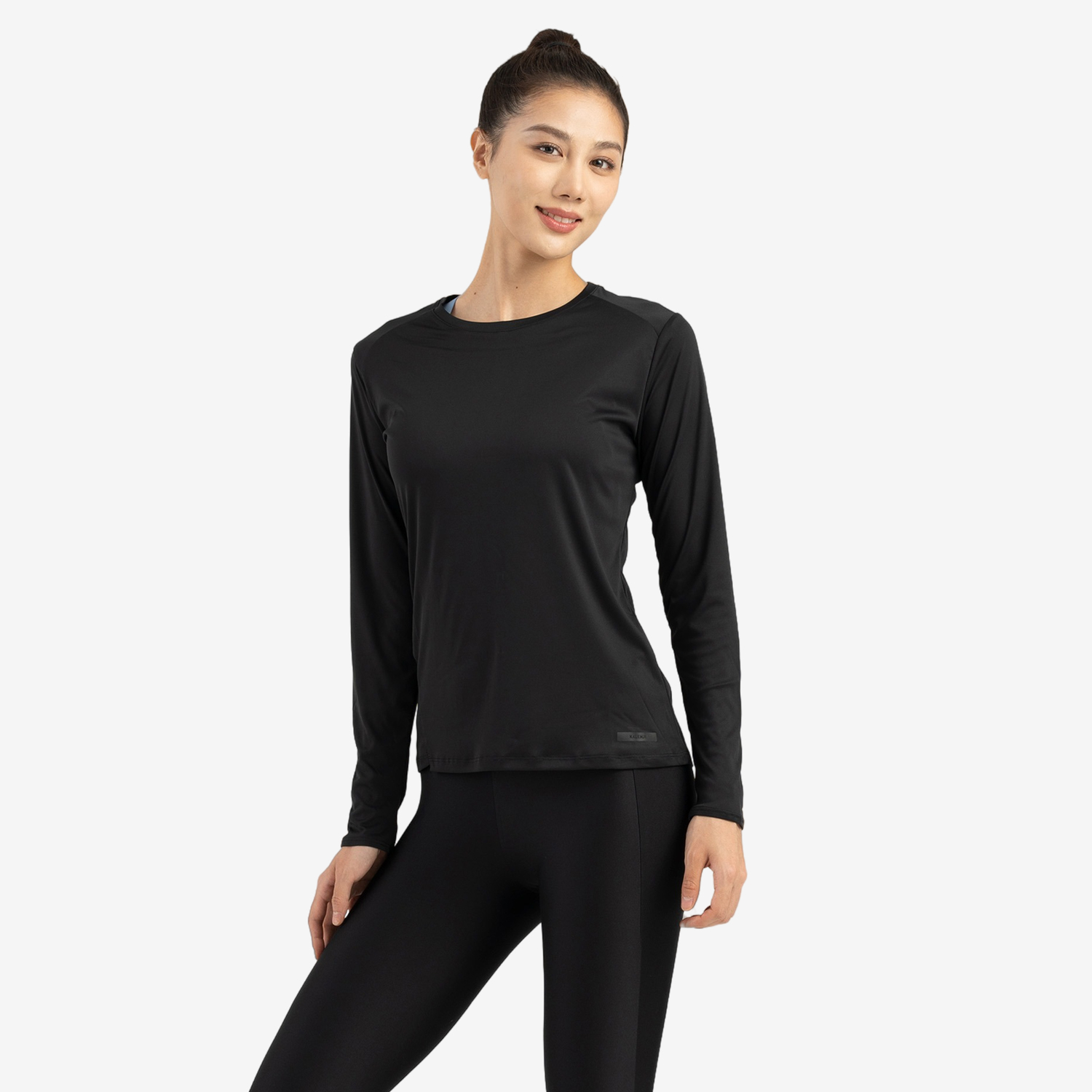 

Женская беговая флисовая футболка с длинным рукавом Kalenji