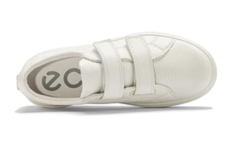 Детские кроссовки для скейтбординга Kids Low-top White Ecco, белый — фото 3