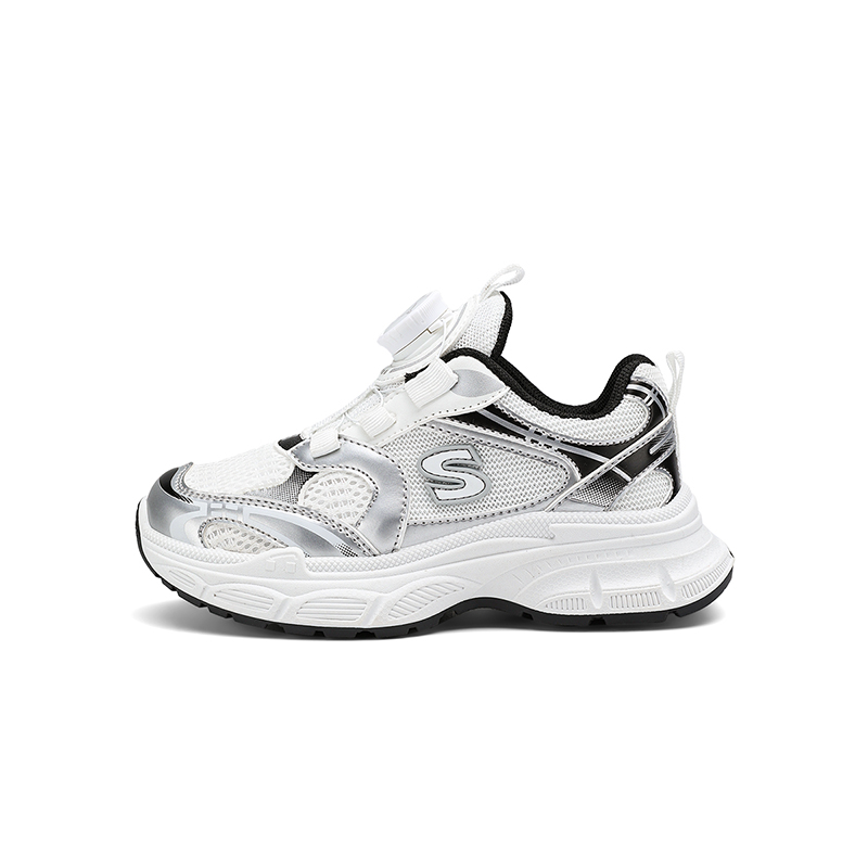 

Нескользящие кроссовки Anti Kick Low Top для детей SNOOPY, белый/черный