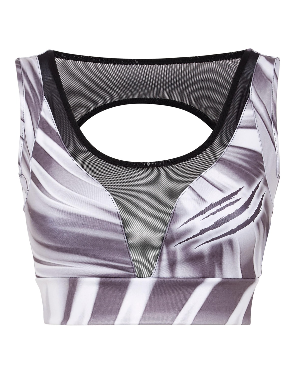 

Plein Sport Спортивный топ 'Scratch' в белом цвете