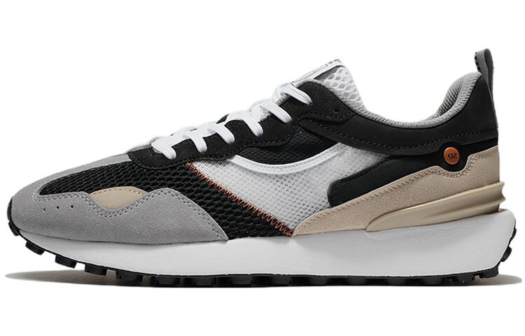 

LINING Fangyuan Classic Lifestyle Shoes Men Low-top Black/intergray/standard White