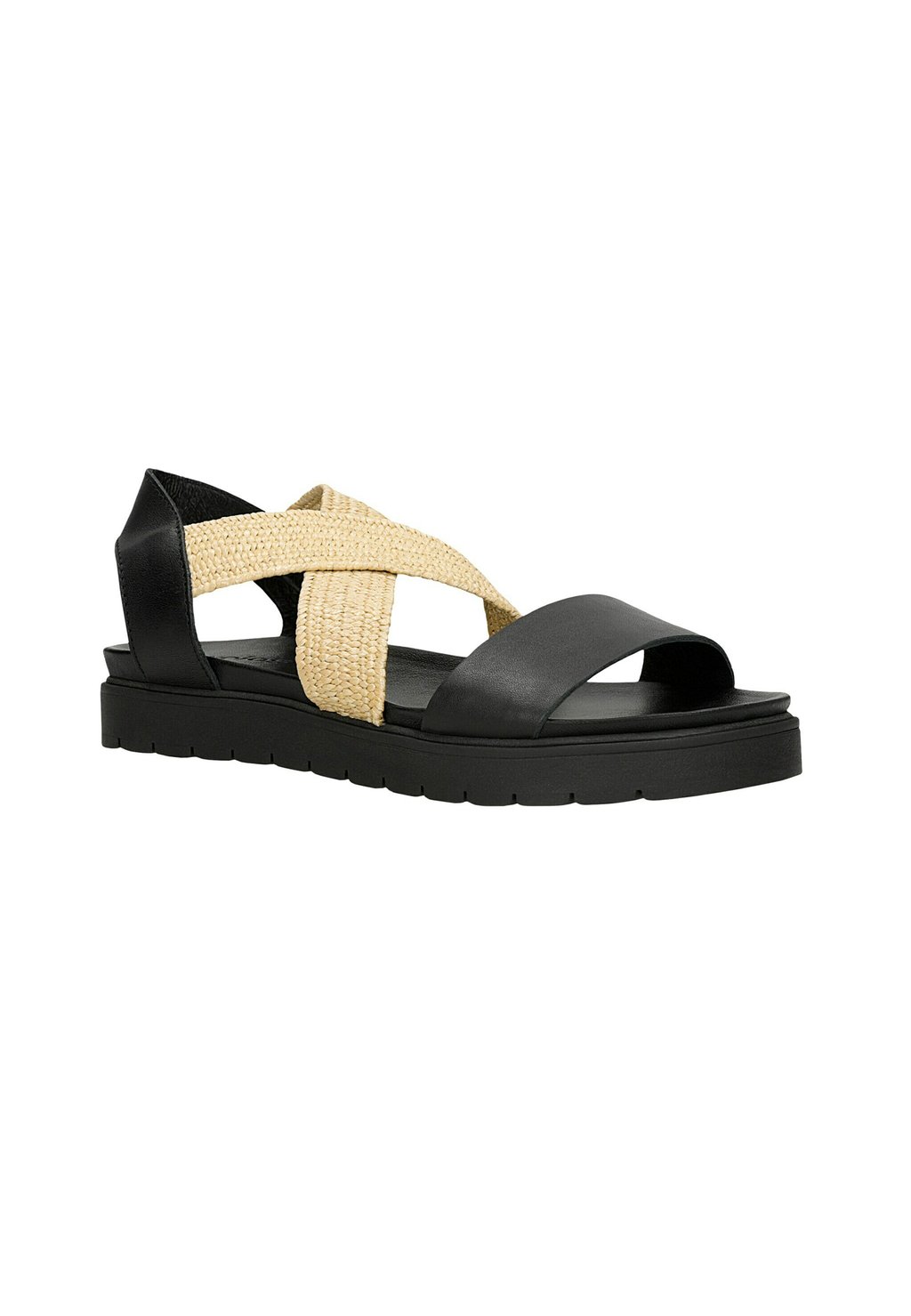 Босоножки на танкетке MASYWNE - Platform sandals Wojas, черный — фото 2