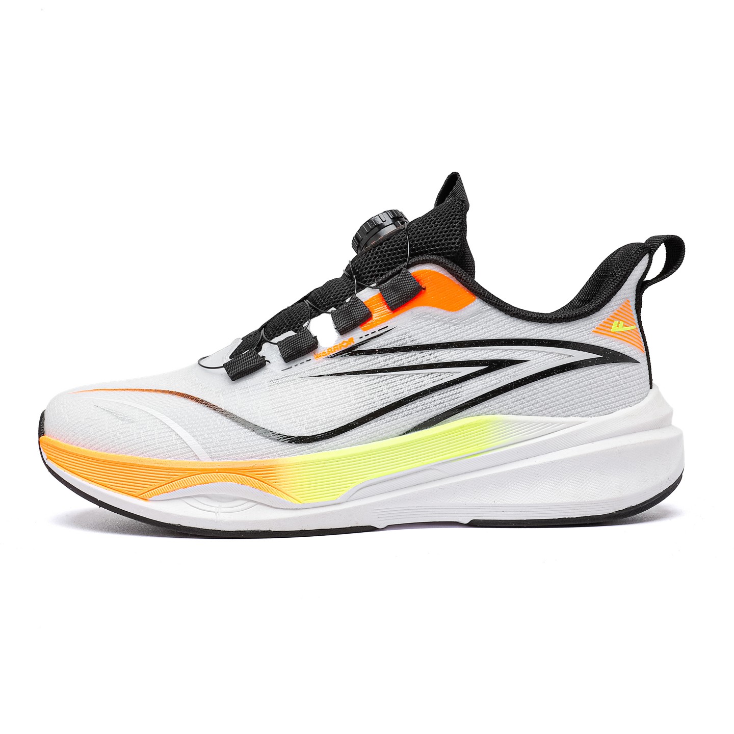 

WARRIOR Амортизирующие нескользящие дышащие низкие кроссовки для бега на длинные дистанции unisex белый черный оранжевый