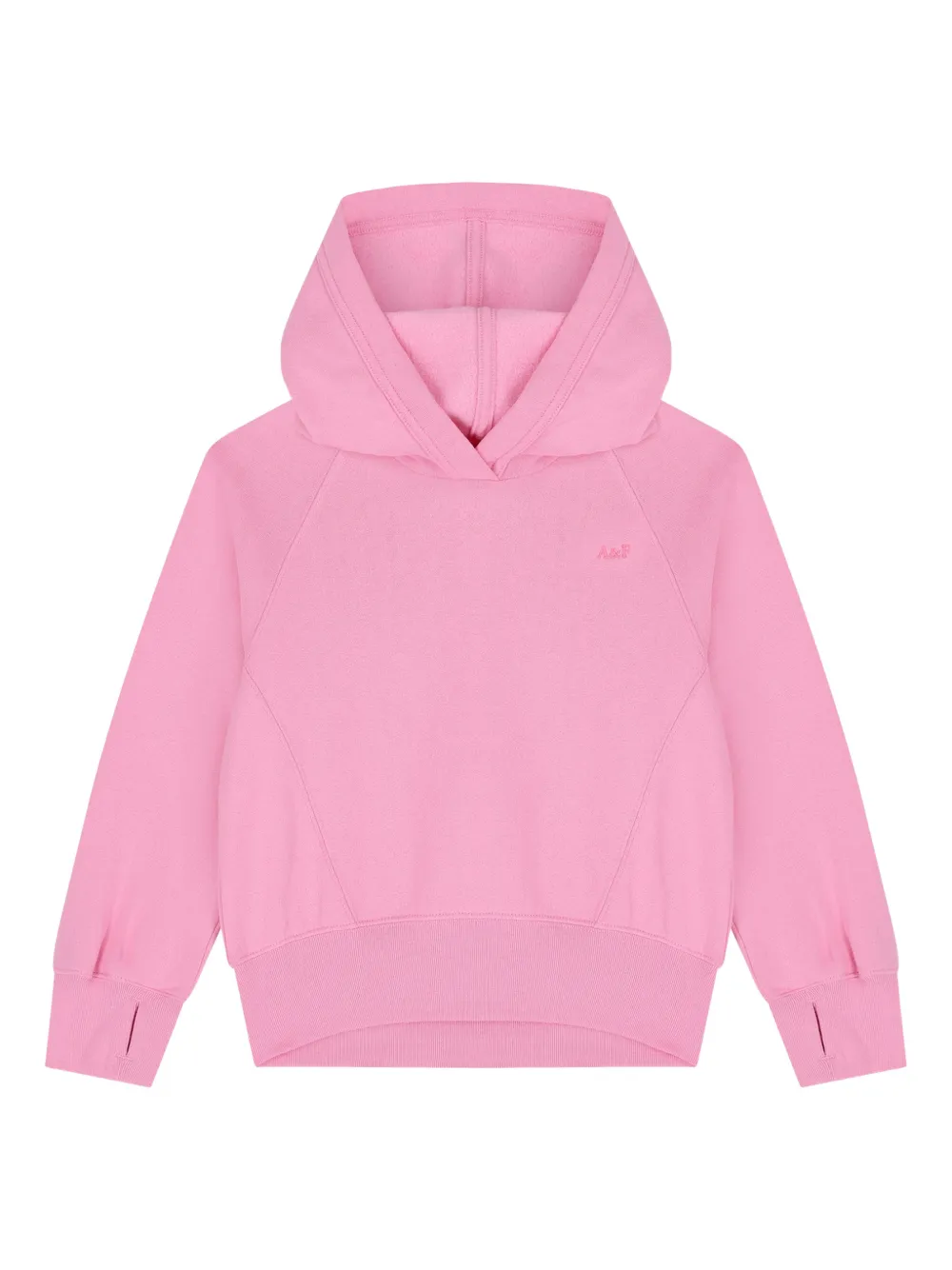 

Худи с логотипом Abercrombie Fitch Kids, розовый
