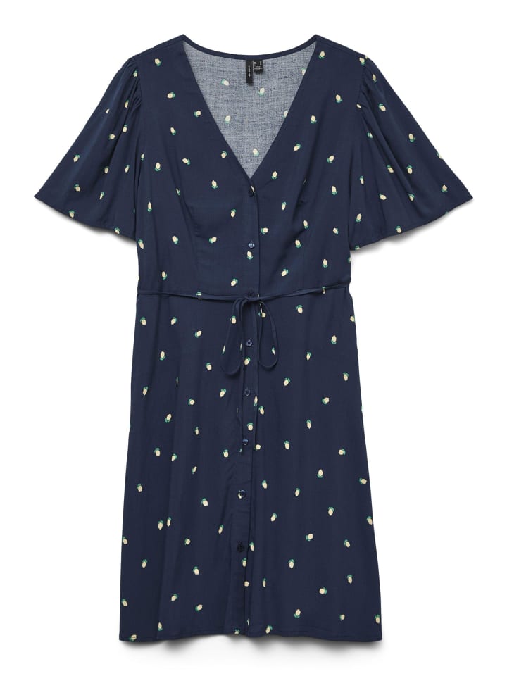

Платье до колена Vero Moda, темно-синий