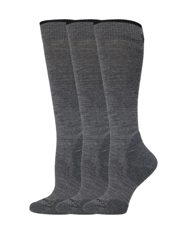 

Носки Smartwool Everyday Knee High Socks 3-Pack, цвет Medium Gray