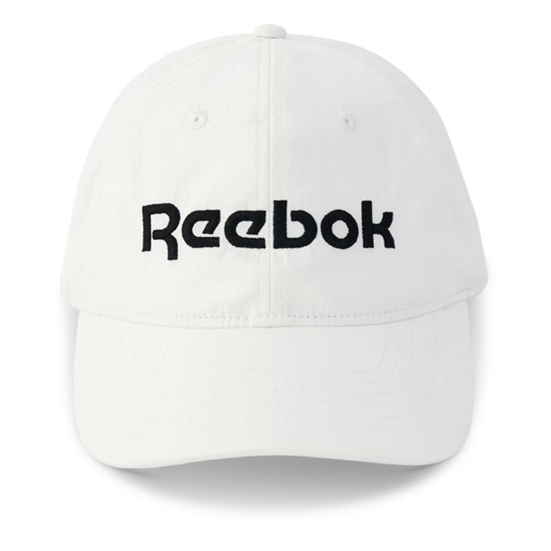 

Reebok Полиамидная бейсболка унисекс черно-сине-белая, White