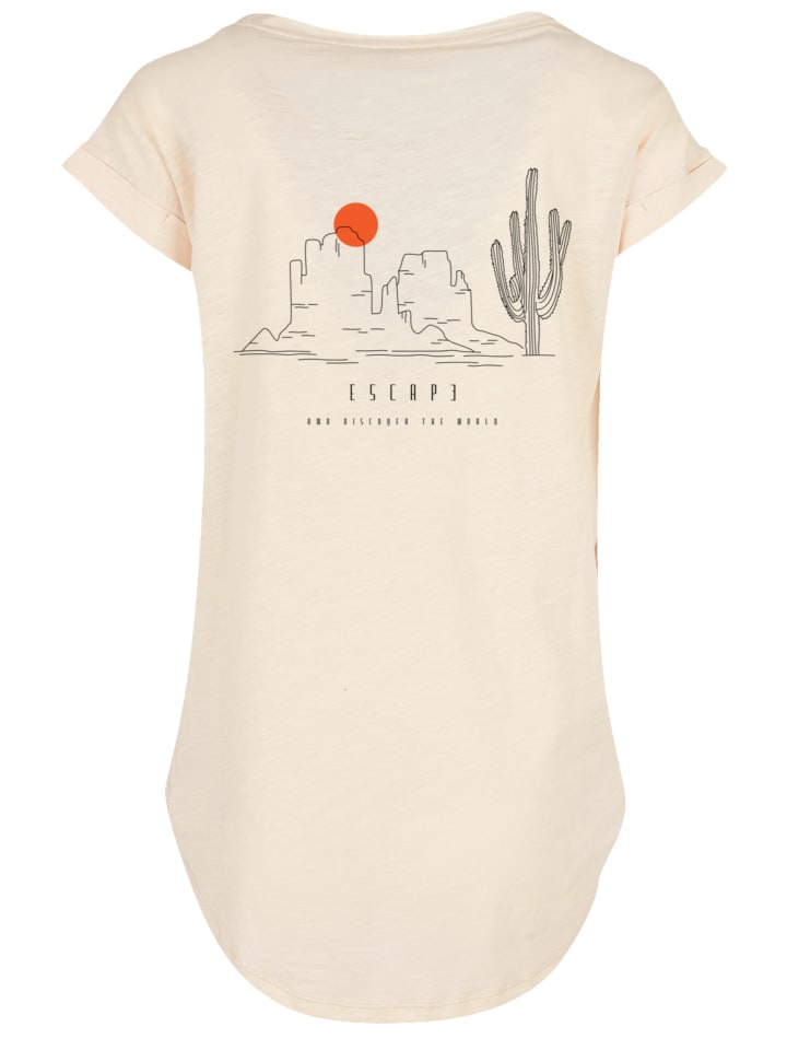 

Длинная футболка Escape Discover the World Savannah in Whitesand F4NT4STIC, Белый, Длинная футболка Escape Discover the World Savannah in Whitesand F4NT4STIC