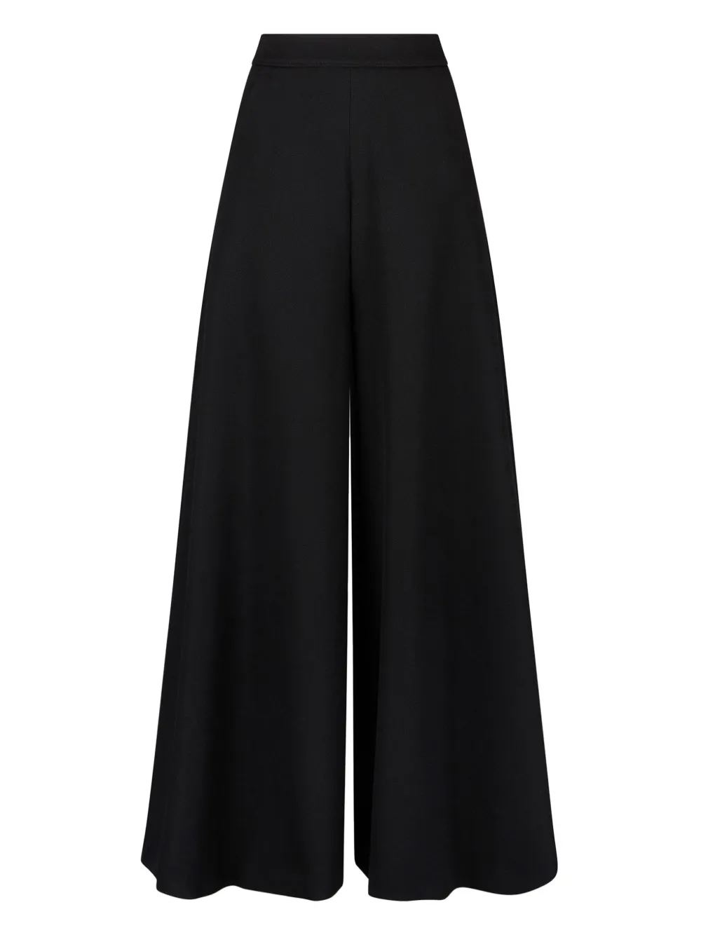 

Шерстяные брюки-палаццо Roberto Cavalli, черный