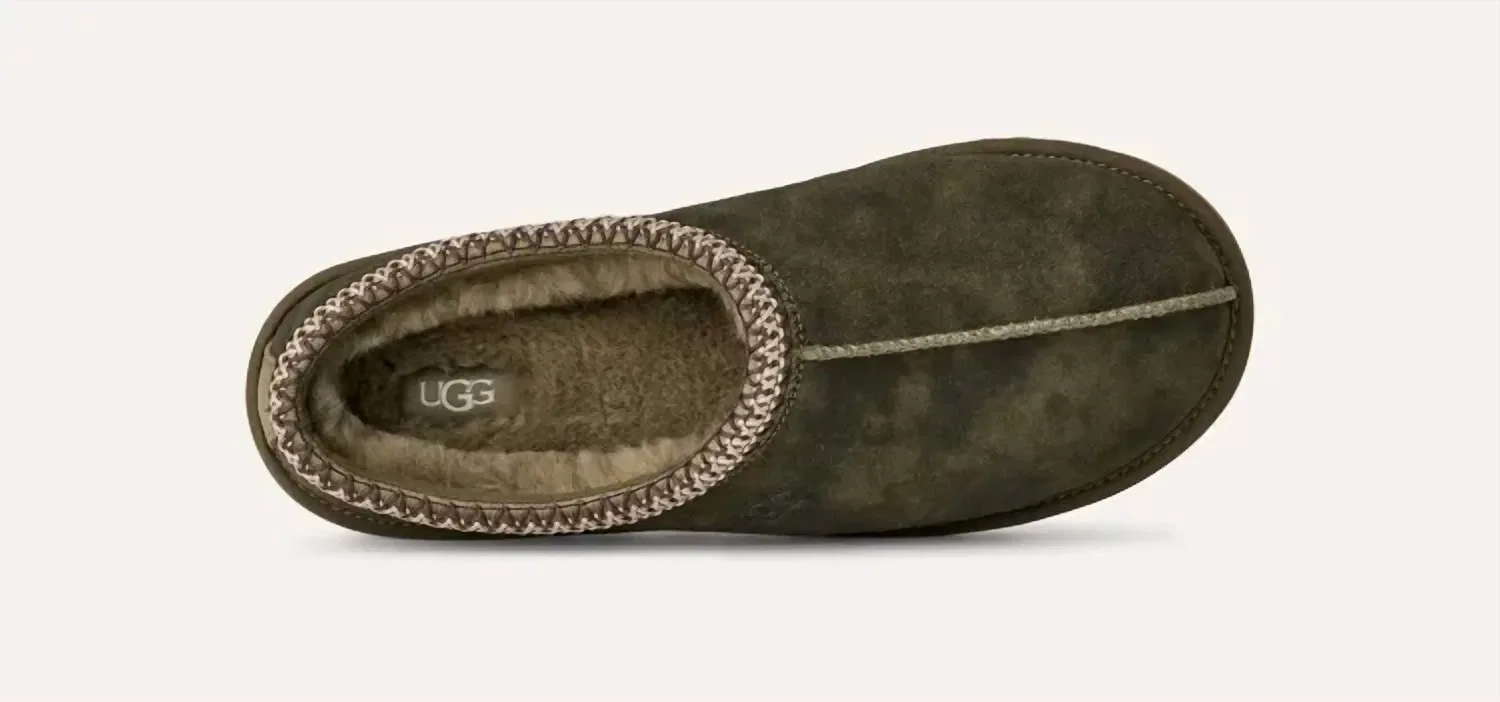 UGG Мужские лоферы Tasman Baxter, цвет «жженая оливка» — фото 3