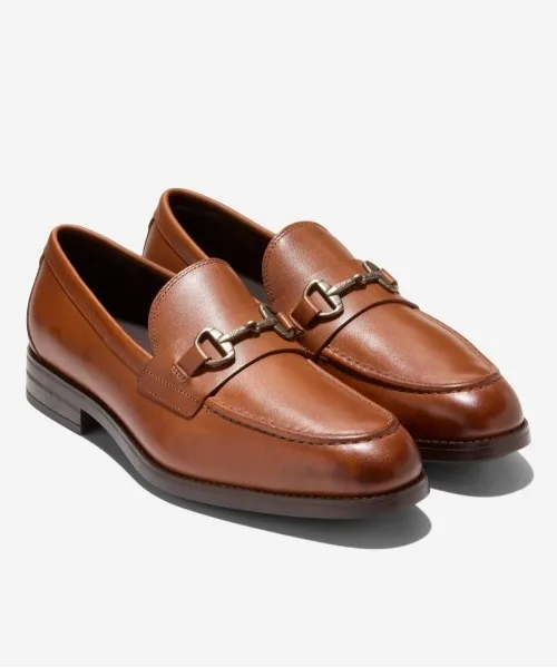 Мужские лоферы с удобной подошвой FlexCraft Harmony Grand COLE HAAN коричневые — фото 3