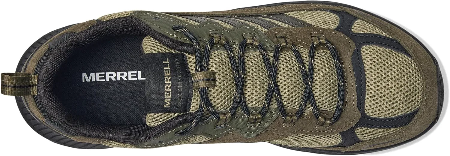 Мужские кроссовки Merrell Speed Strike 2 Talc, оливковый — фото 2