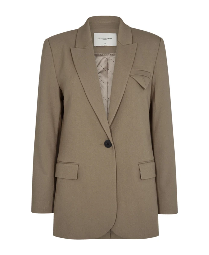 

Пиджак Timber Wolf с накладными карманами Copenhagen Muse, бежевый