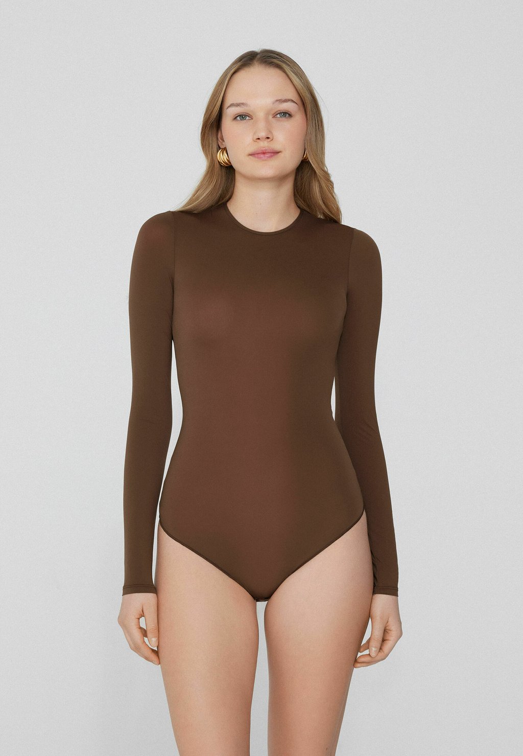 

Топ с длинными рукавами Tezenis, медный