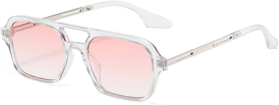 

Солнцезащитные очки LVTFCO в маленькой квадратной оправе, модные, роскошные, винтажные, с ажурным леопардовым принтом, синие, прозрачно-розовые, один размер, Trans Pink