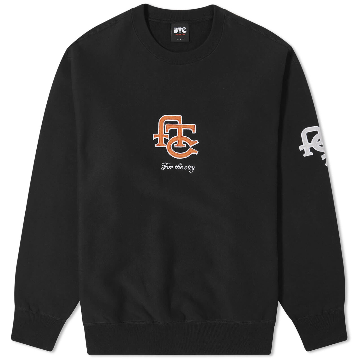 

Свитшот Pop Trading Company X Ftc, черный