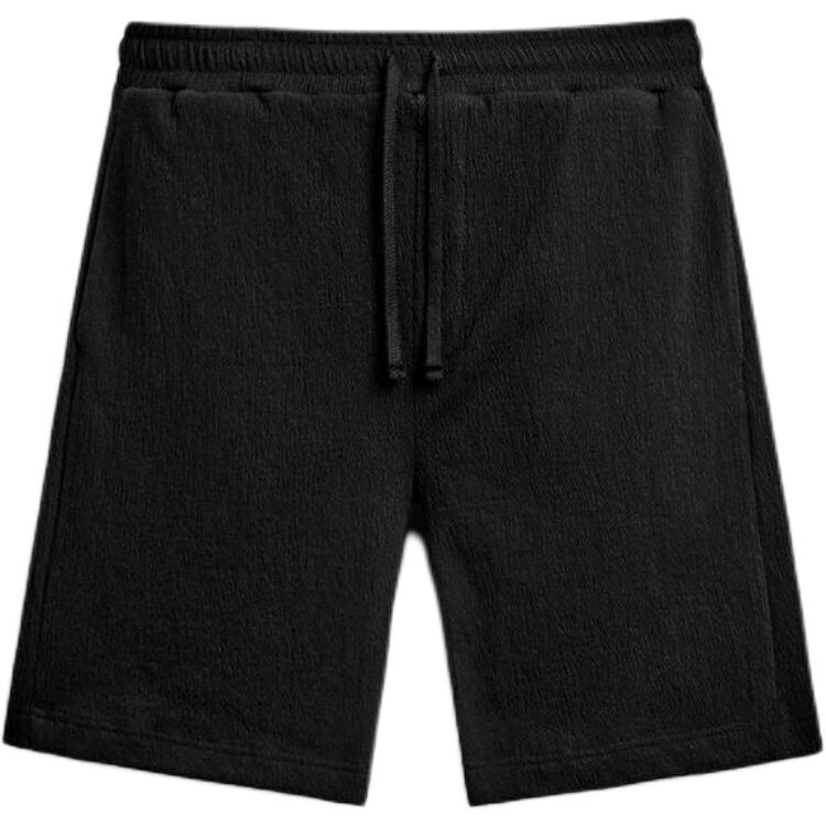 

Повседневные шорты мужские черные Zara, черный