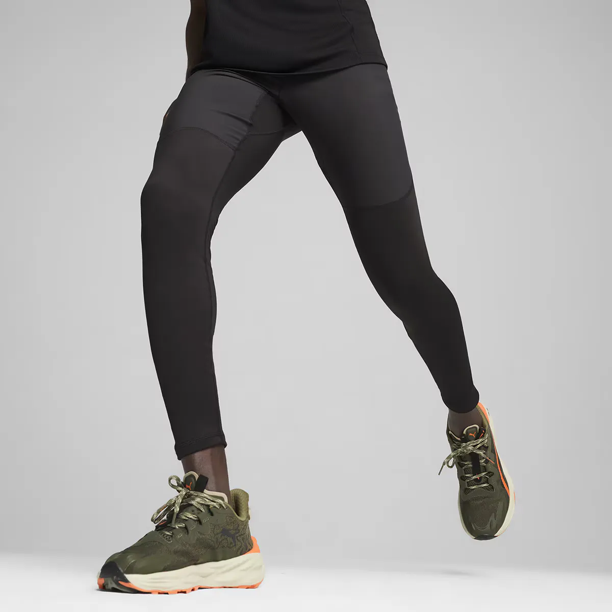 

Мужские леггинсы Puma Seasons Microfleece Tight, черный
