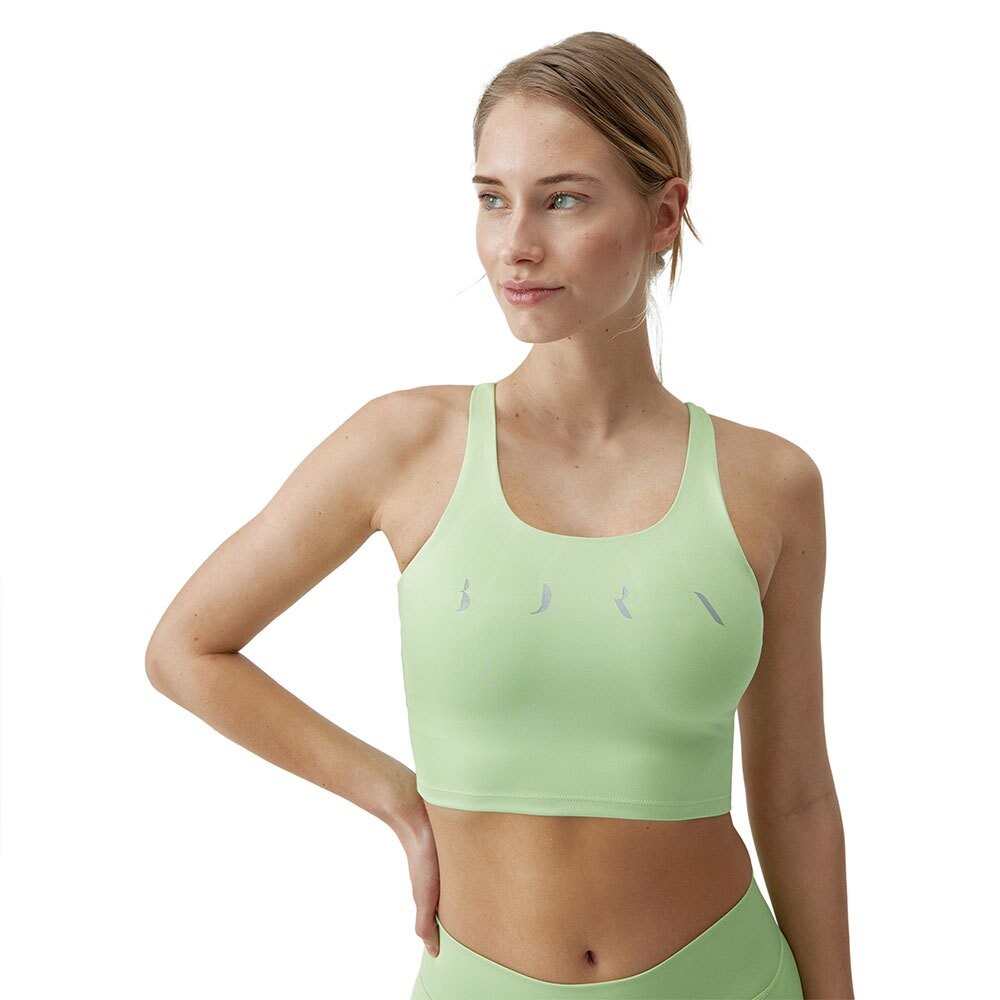 

Спортивный топ Born Living Yoga Daira Medium-High Support, зеленый