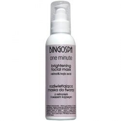 

BINGOSPA ONE MINUTE Осветляющая маска для лица с ретинолом и койевой кислотой 135г